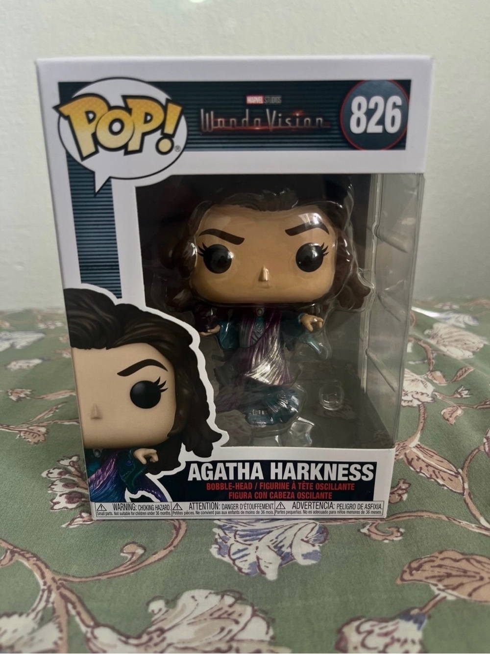 Funko Pop! Agatha Harkness Vinyl Figure - Purple, Teal, Black